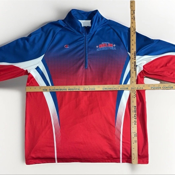 Harlem Globetrotters Long-Sleeve Warm-Up Pullover/Jacket - Champion - XL - Picture 4 of 7
